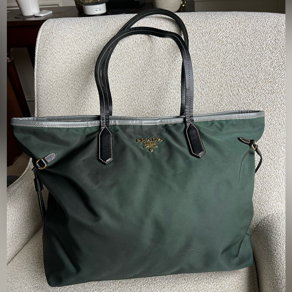 Prada Nylon tote bag second hand